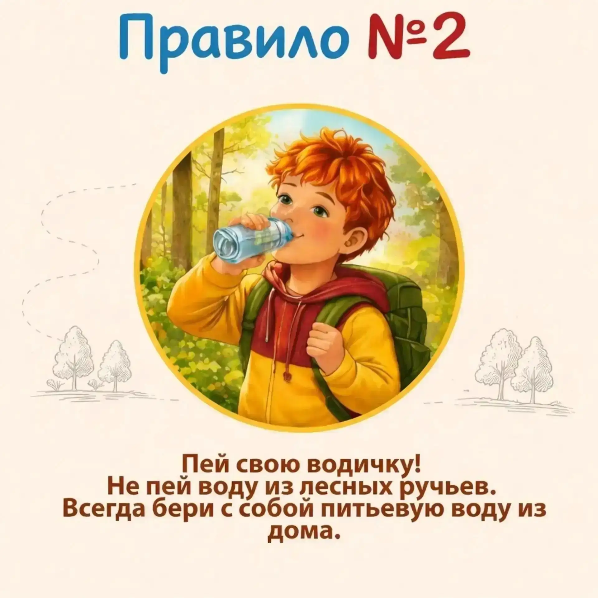 🌞 Лето  – время долгих прогулок на природе. Но как сделать их безопасными? Об этом понятно и доступ