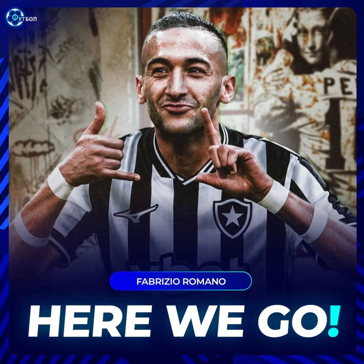 ✔️🇧🇷 HERE WE GO! Хаким Зиеш – новый игрок «Ботафого»