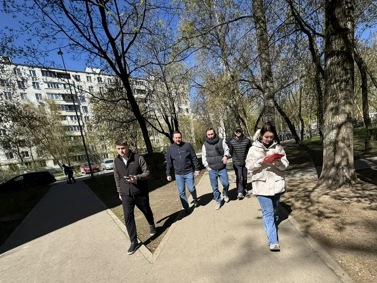 Сегодня, 25.04.2026 в 11:00, состоялся очередной еженедельный обход территории района Выхино-Жулебин