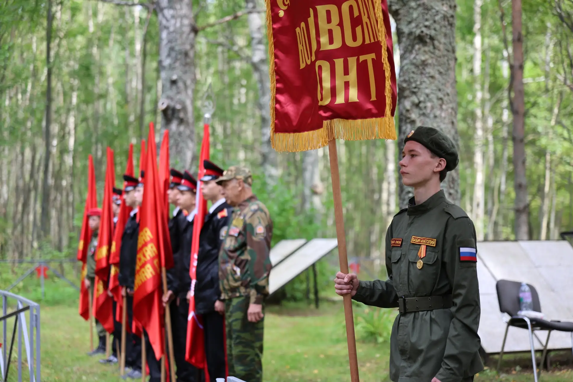 Депутаты приняли участие в церемонии перезахоронения воинов Красной армии в Змейско