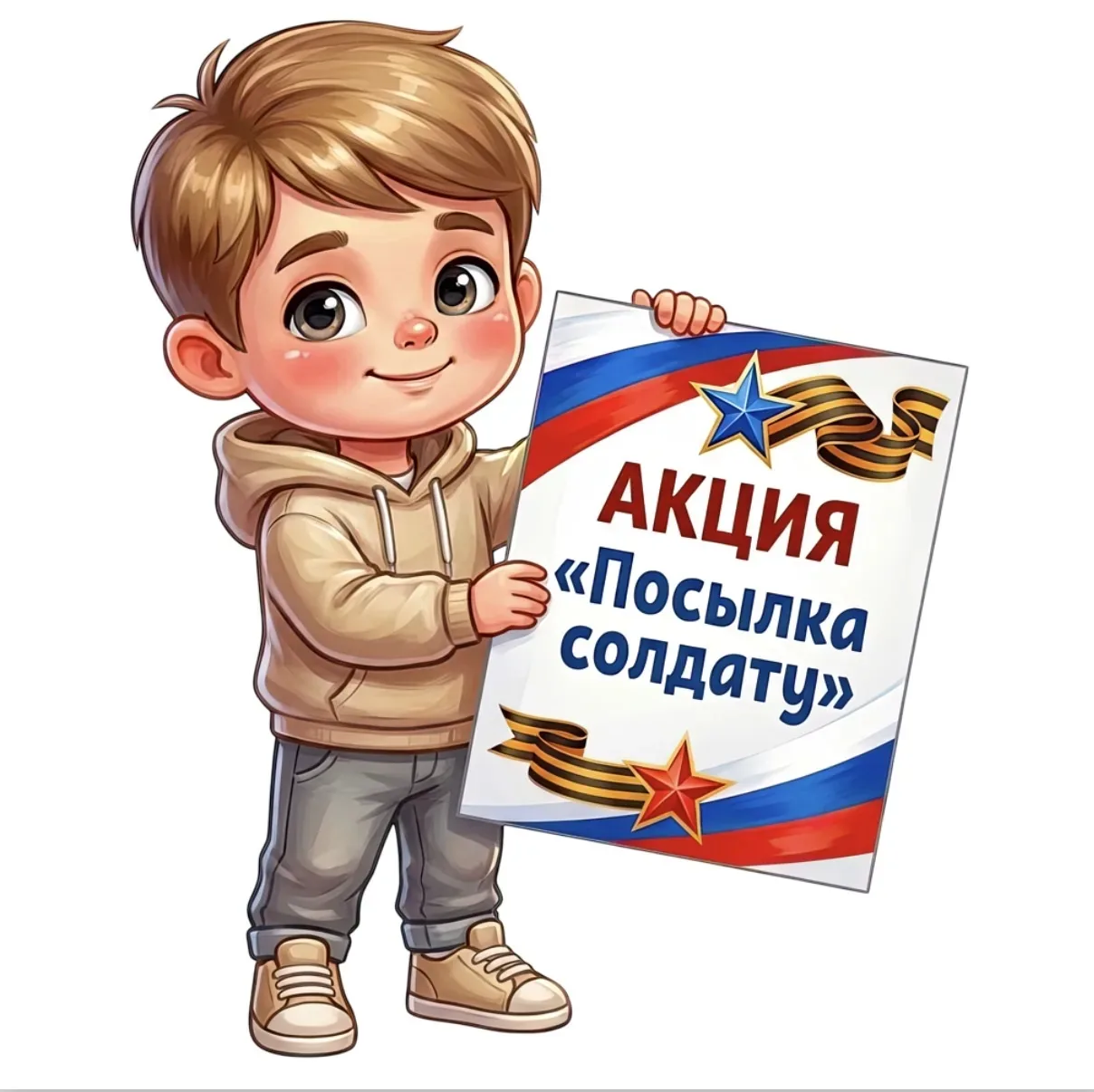 Уважаемые родители!Мы собираем подарки для наших бойцов на СВО,к празднику 23 февраля.П...