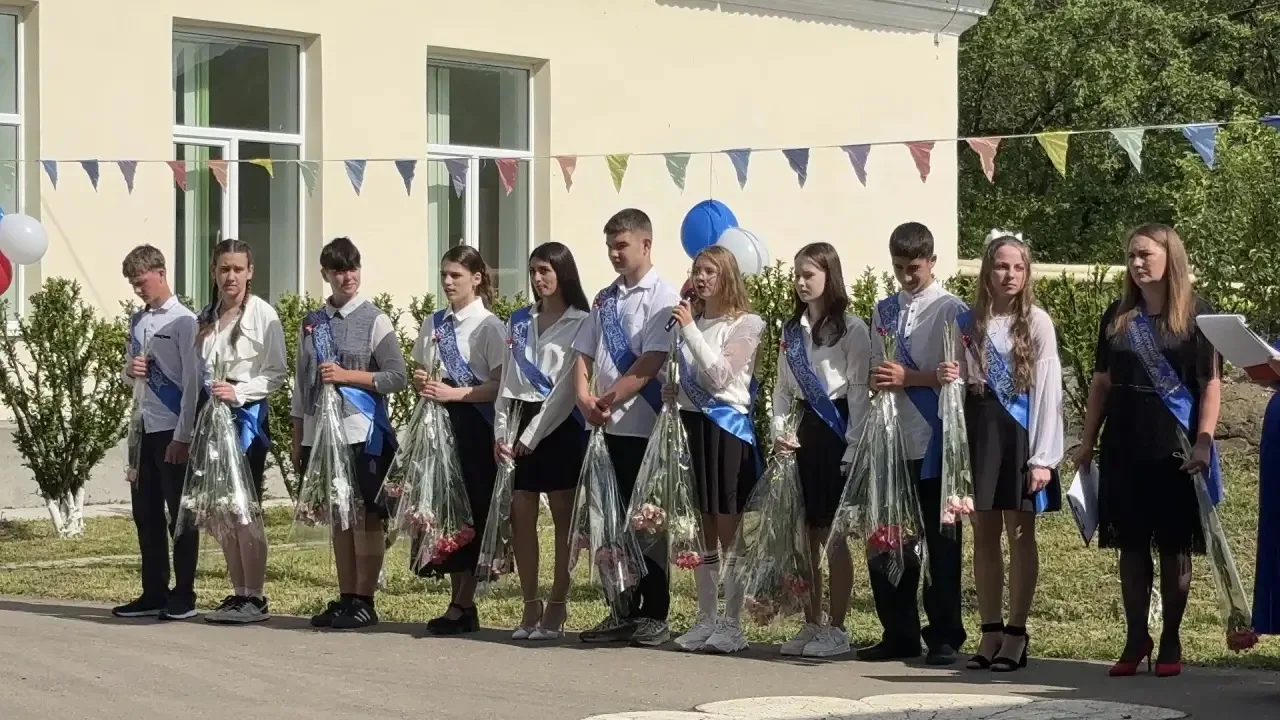 🎉26 мая в нашей школе прошло торжественное мероприятие «Последний звонок - 2026»🎈🎉