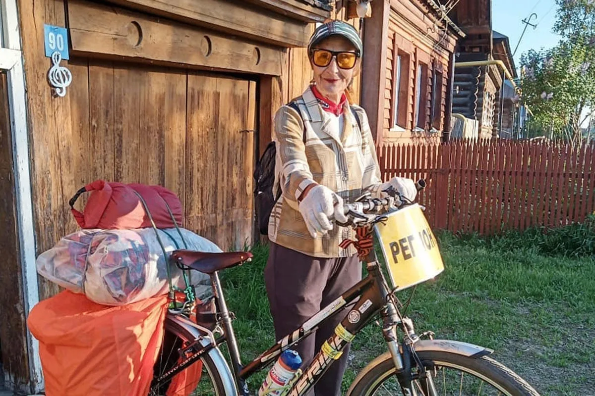 ❤️ 85-летняя велопутешественница из Твери едет на Сахалин. Впереди — почти 10 тысяч километров.

Юли