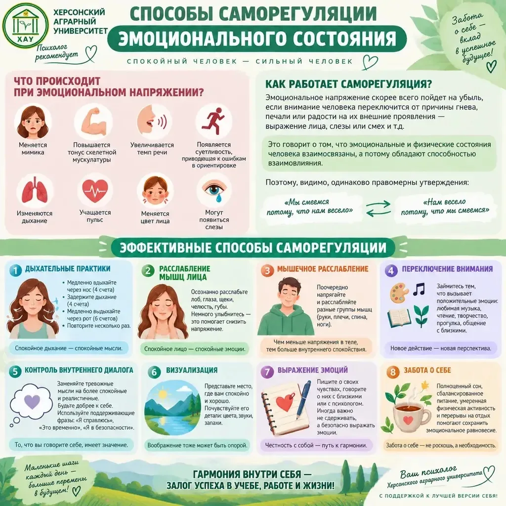 👥 Как справиться с эмоциональным напряжением?