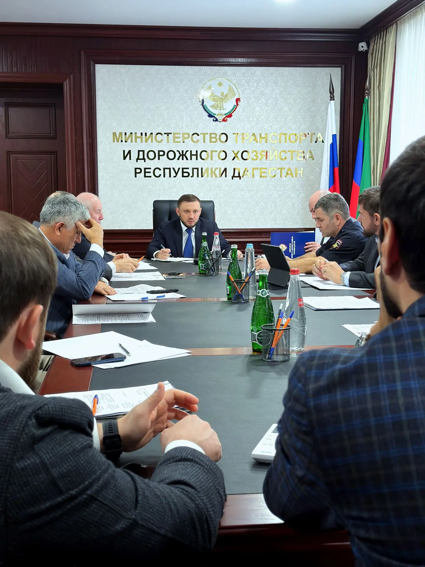 Джамбулат Гаджиев провел заседание Общественного совета при Минтрансе Дагестана