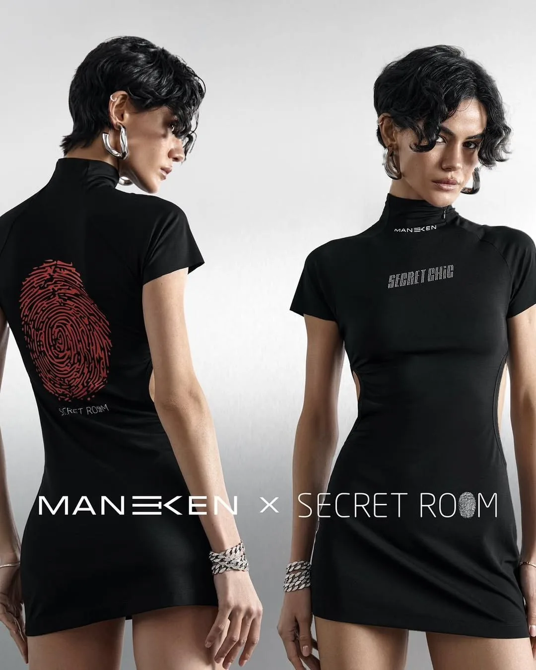 Представляем вам коллекцию Maneken Brand × Secret Room – это эстетика ночной жизни, воп...