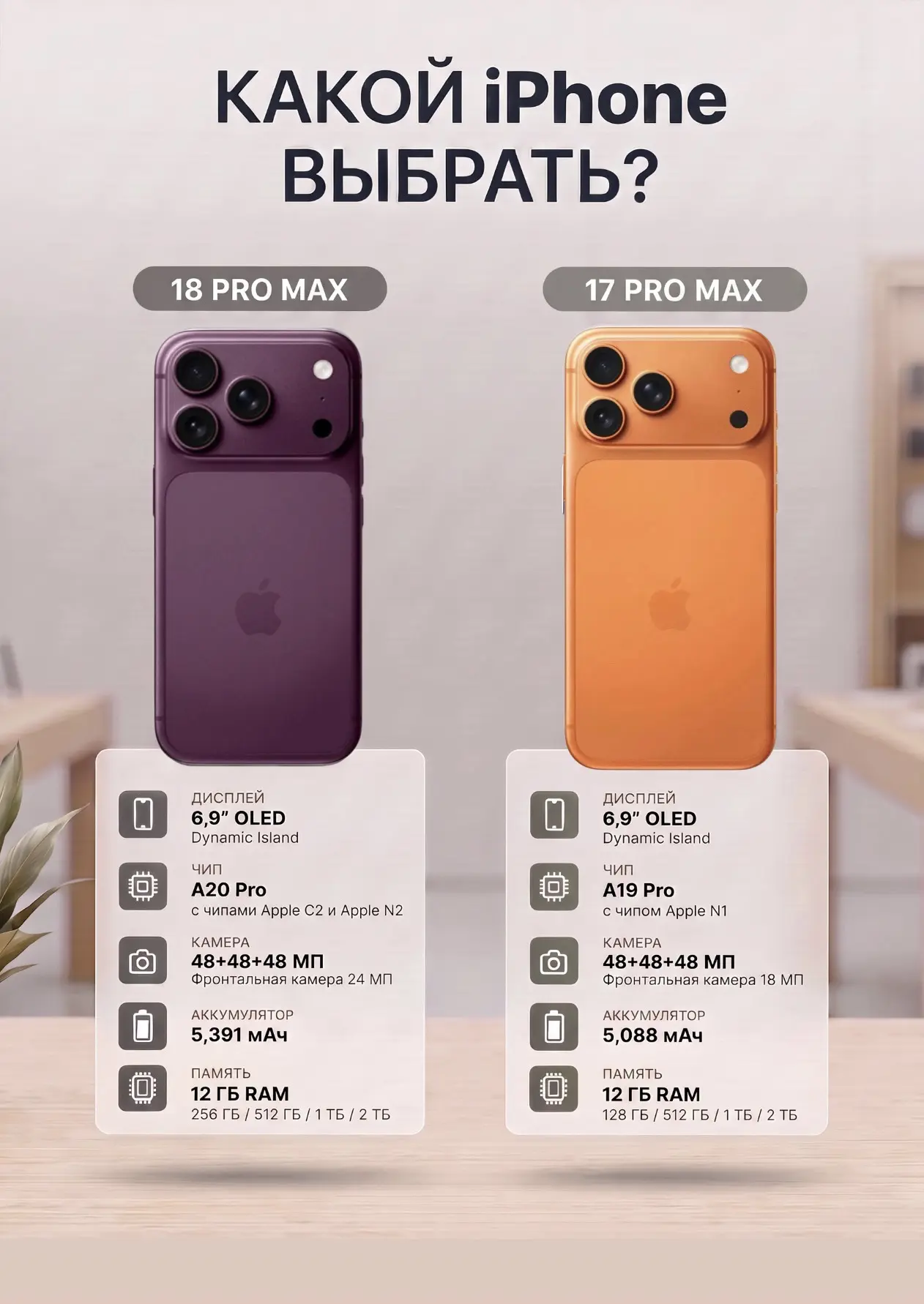 Ждать выхода iPhone 18 или купить (остаться) iPhone 17 серии⁉️