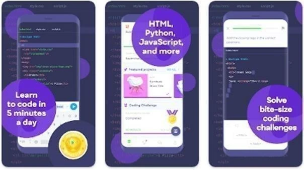 Mimo — образовательное приложение для изучения программирования с нуля. Помогает освоит...