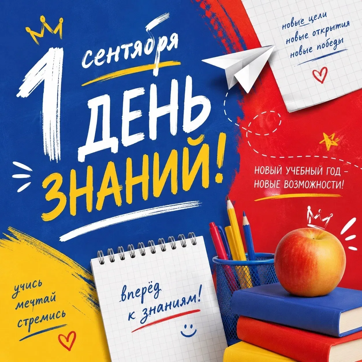 Здравствуй, школа! Снова вместе! ☀️📖