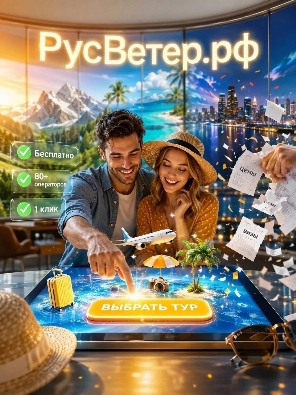 🎉 СЕНСАЦИЯ! Мечтать о путешествии теперь стало проще, чем заказать пиццу! 🍕🌏