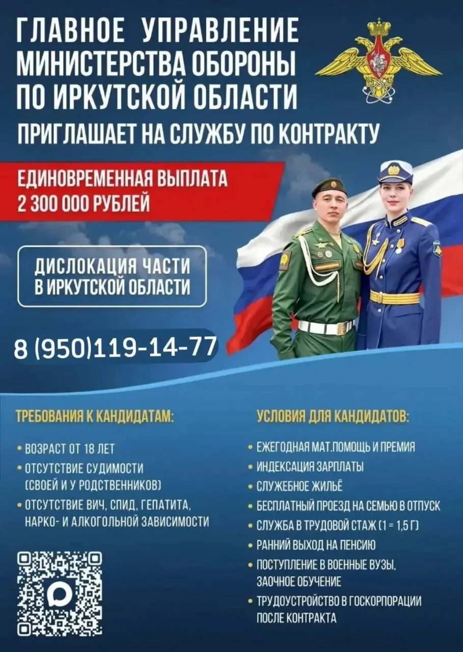 ‼️‼️Внимание Абитуриенты,12 Главное Управление Министерства Обороны приглашают Вас на службу по конт