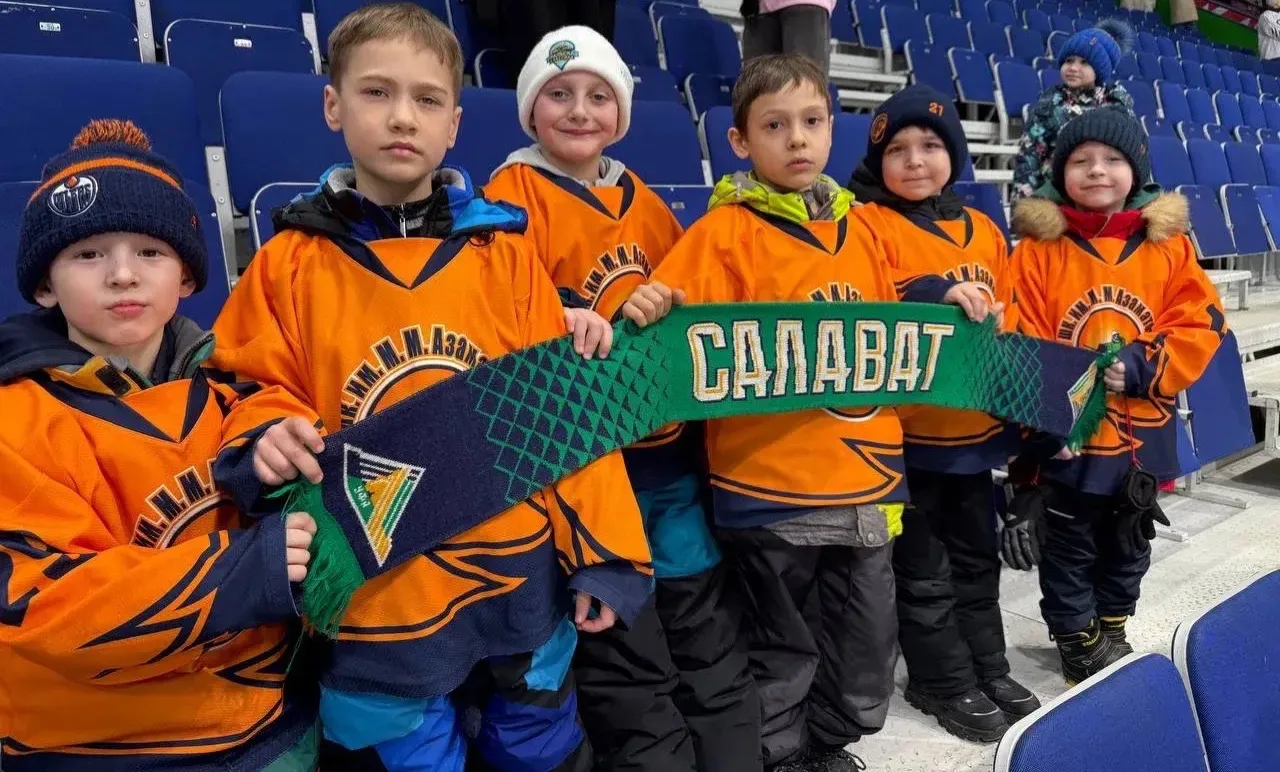 Наши маленькие «Азаматовцы» не просто настоящие спортсмены, эти ребята самые преданные болельщики ко