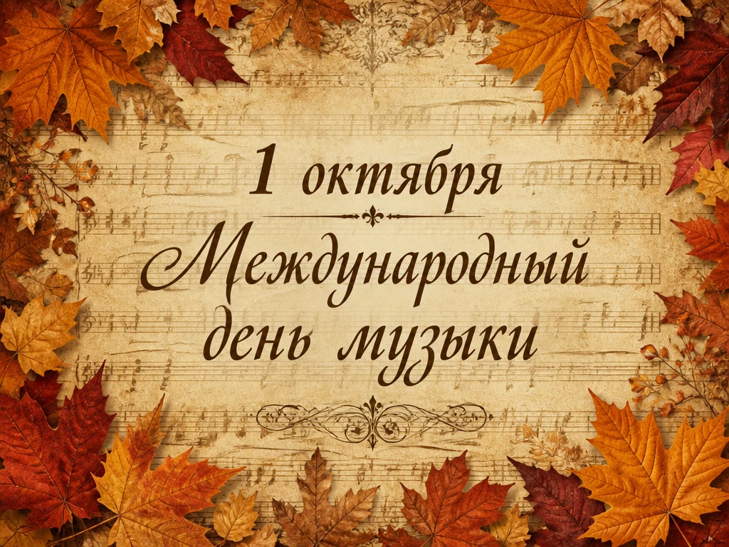 Поздравляем с Международным днем музыки!