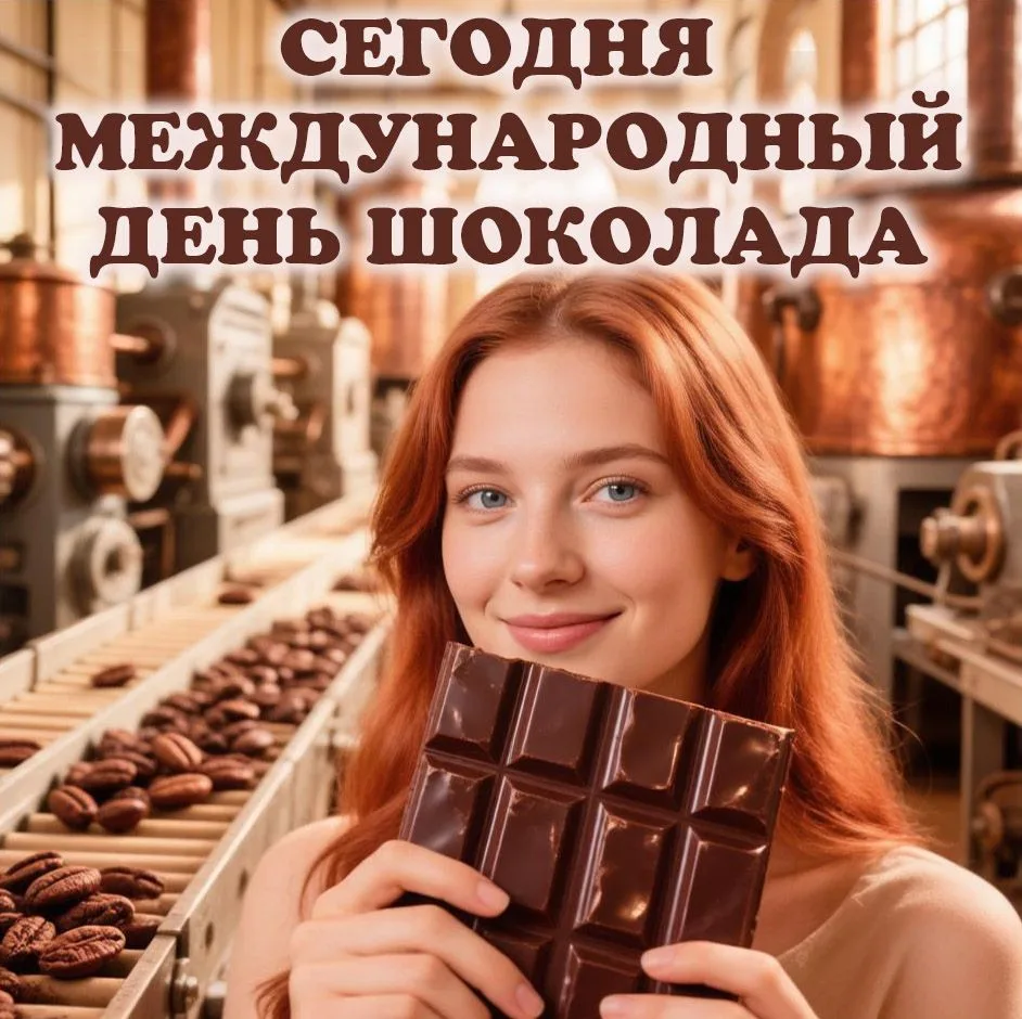 🍫 Сегодня Международный день шоколада!