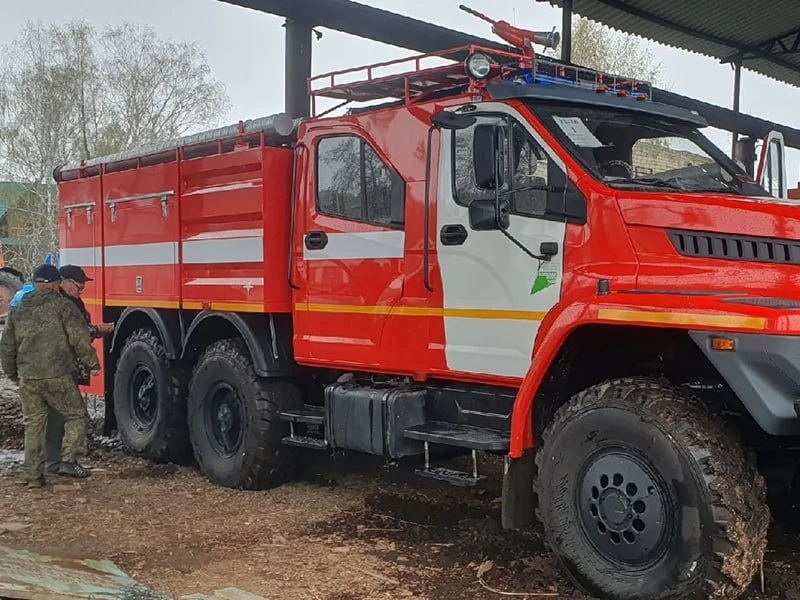 В Челябинской области появились новые пожарные автомобили производства УСПТК-РМЗ