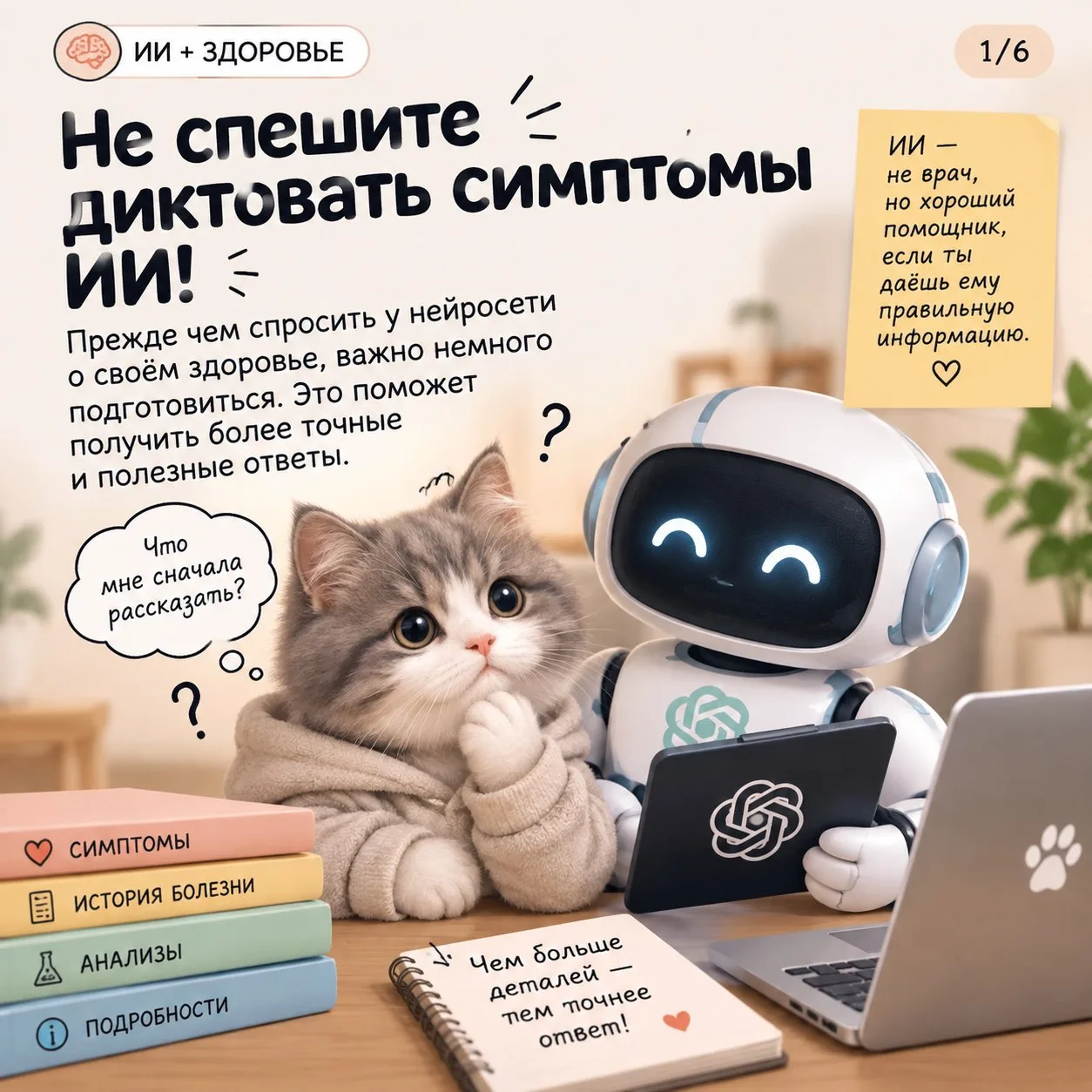 Доктор, я погуглил: почему ИИ не заменит врача