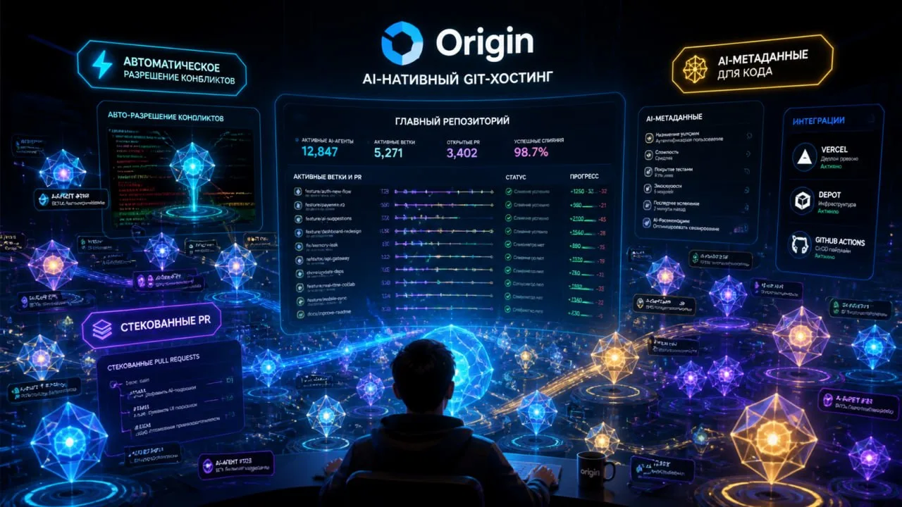 ✅ Cursor Origin: новый вызов GitHub в эпоху AI-агентов