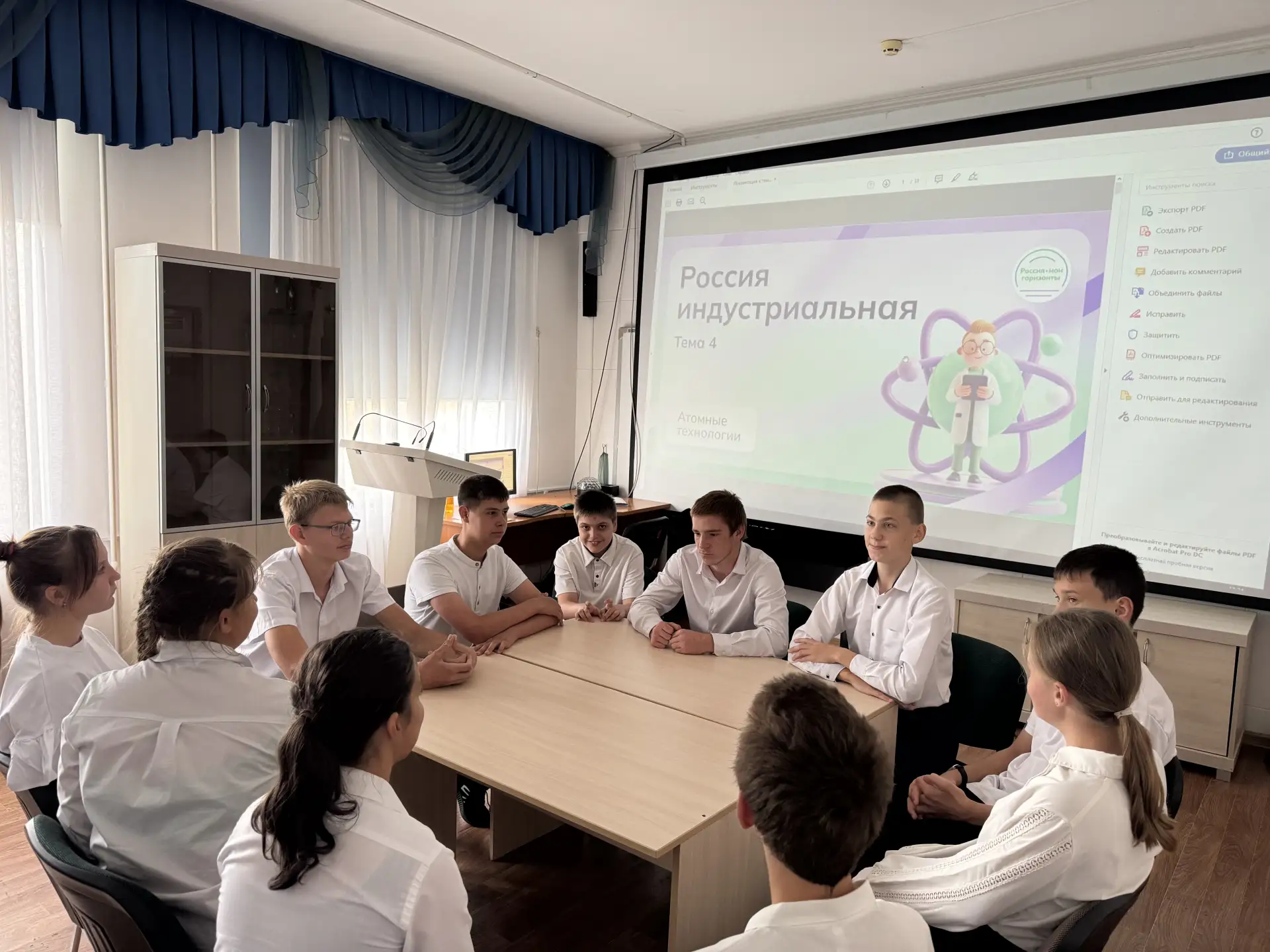 Сегодня  24 сентября 2026 года в рамках профориентационного проекта «Билет в будущее» д...