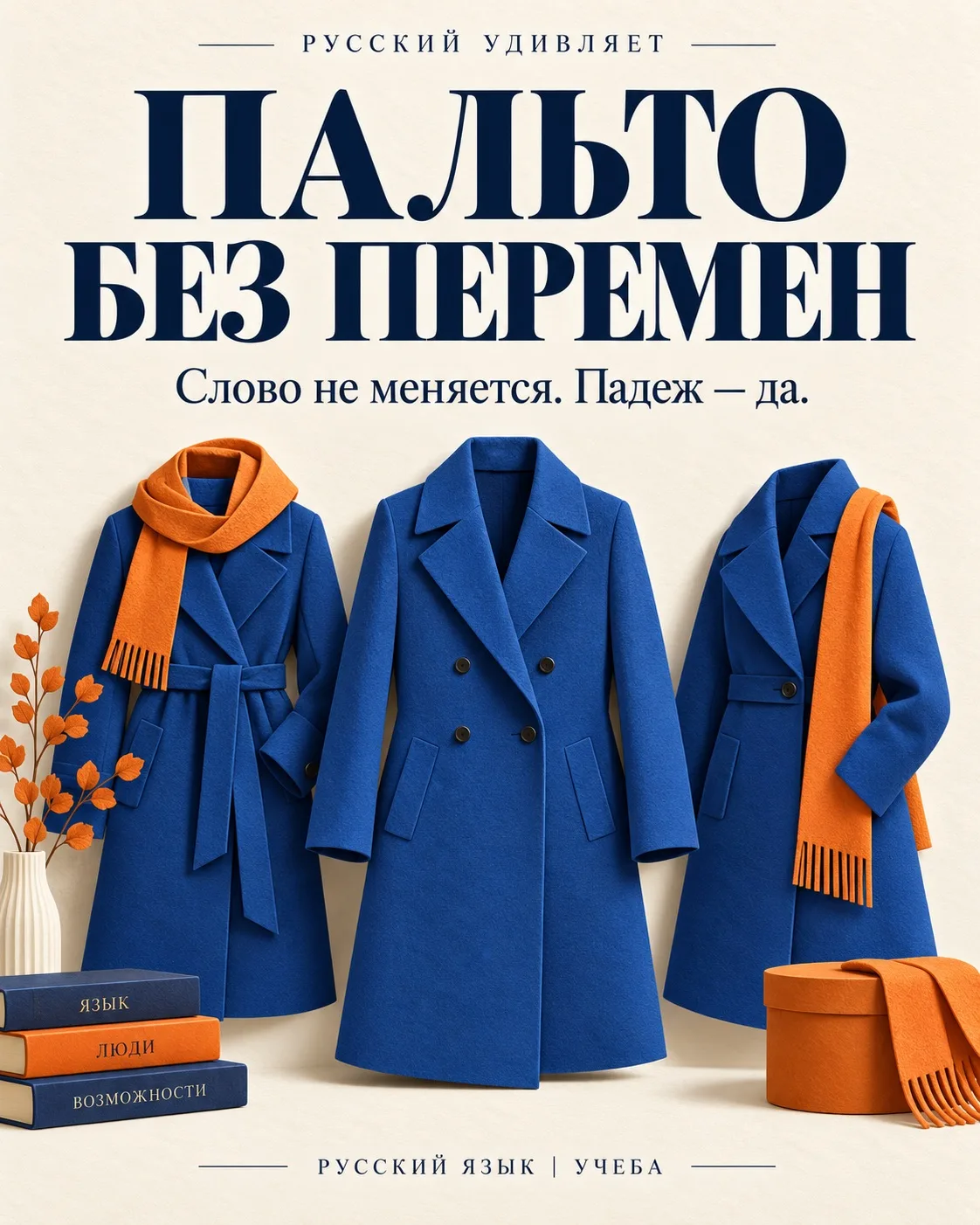 У пальто есть падеж. Просто его не видно