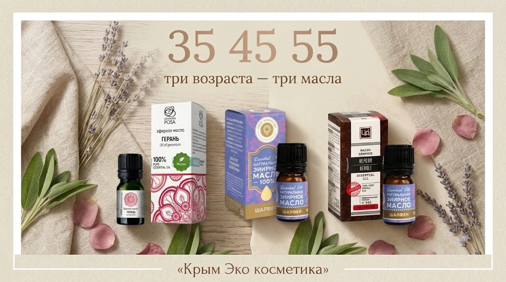 Какое эфирное масло выбрать в 35, 45 и 55? Ответ вас удивит 🌿