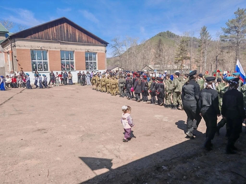 🎗Торжественный митинг п. Ключевский