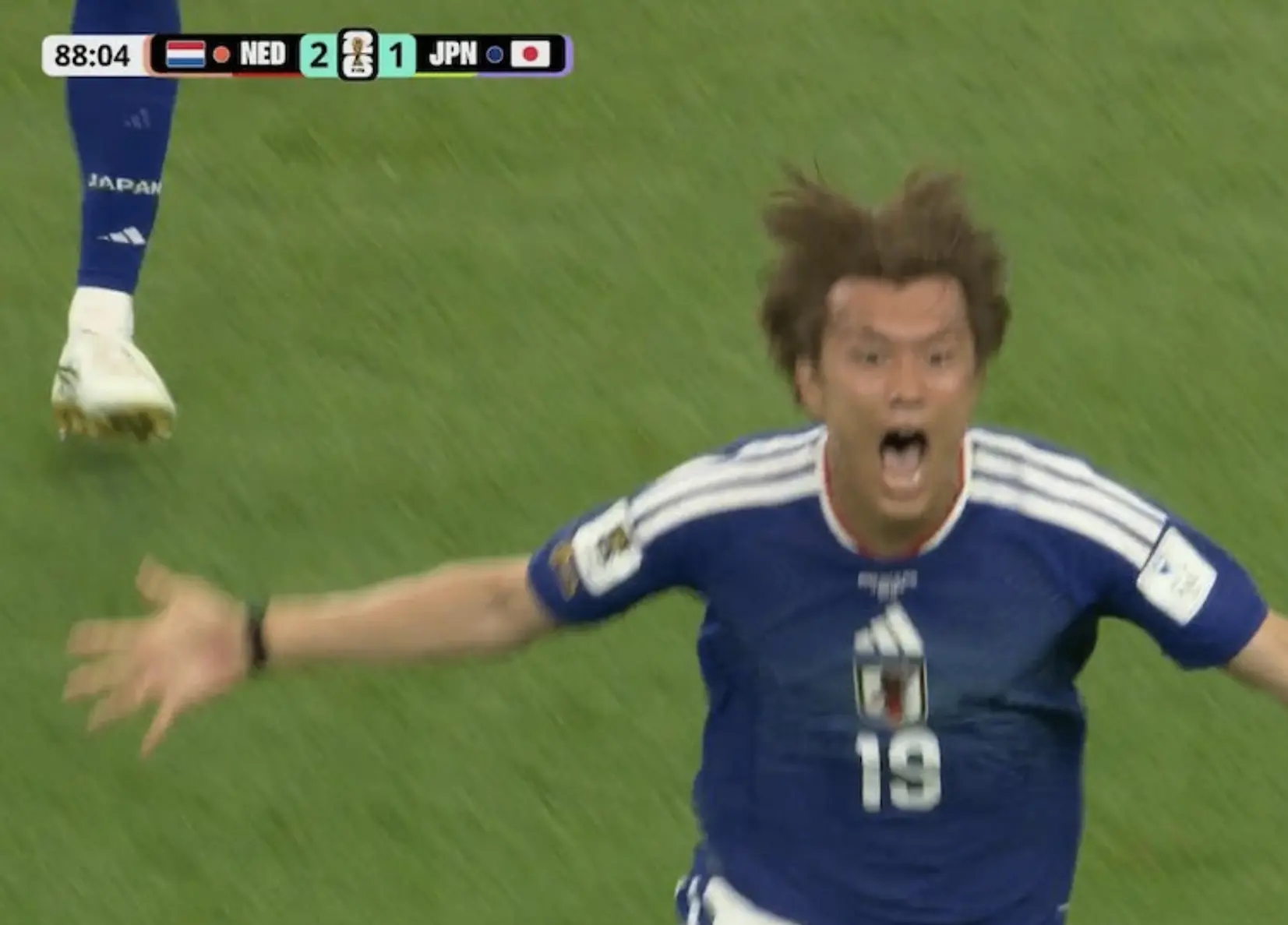 ⚡️ ГООООООЛ! Огава 89'
🇳🇱 Нидерланды 2:2 Япония 🇯🇵