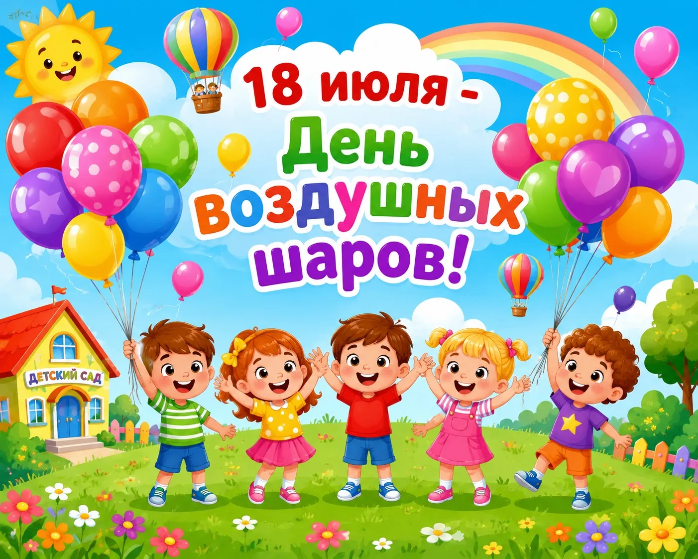 18 июля — День воздушных шариков! 🎈🎈🎈
