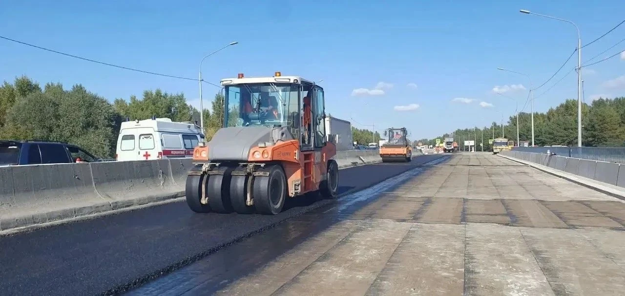 Подрядчик досрочно завершит работы по ремонту моста на Правобережном тракте
