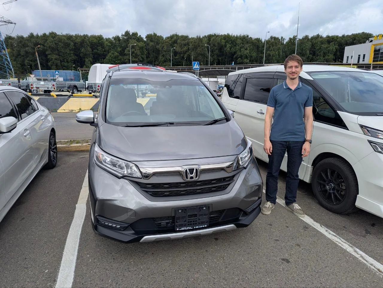 ✅ Привезли Захару японский компактвэн HONDA FREED CROSSTAR! Автомобиль в максимальной к...