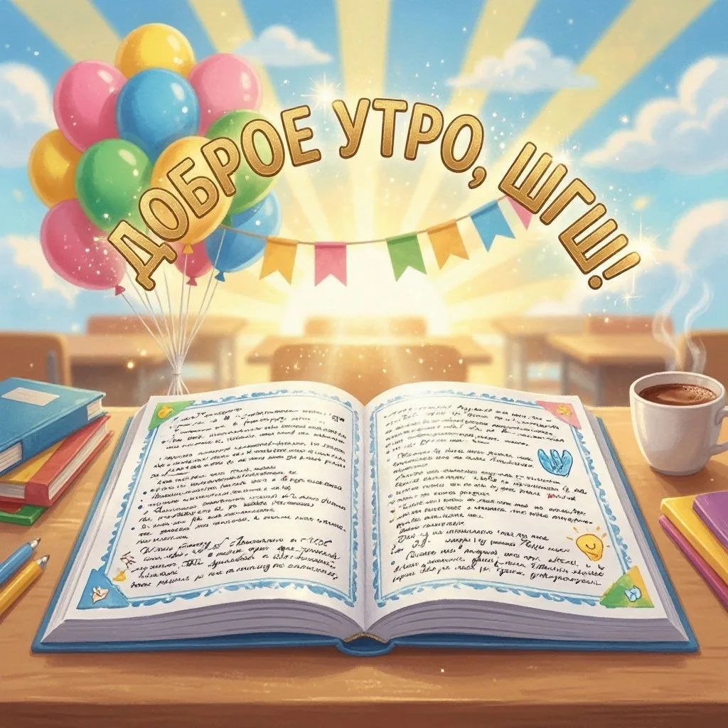 🌄 Школьное утро, Домик ШГШ!