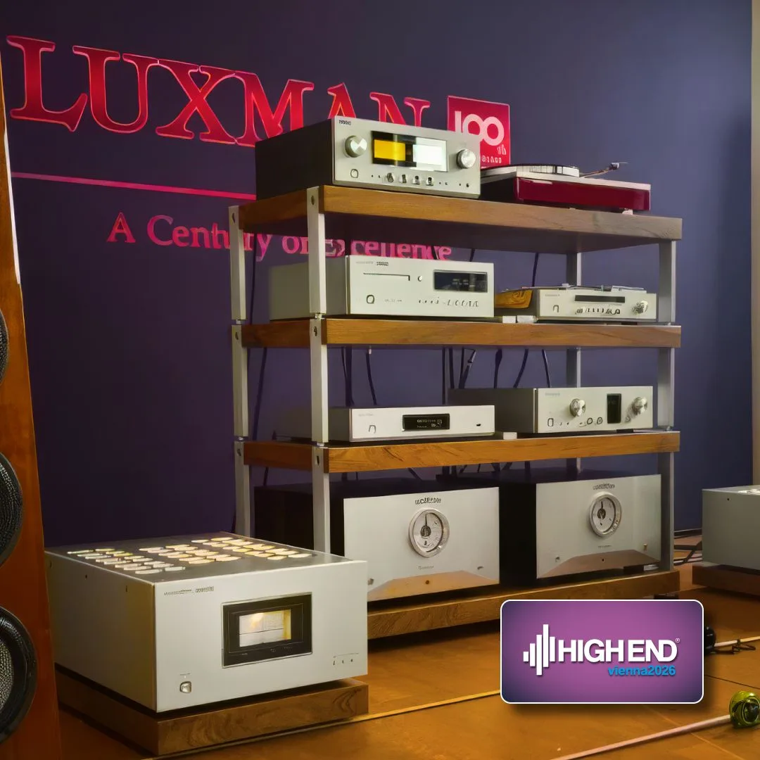 Luxman Centennial на HIGH END Vienna: семь компонентов — одна философия