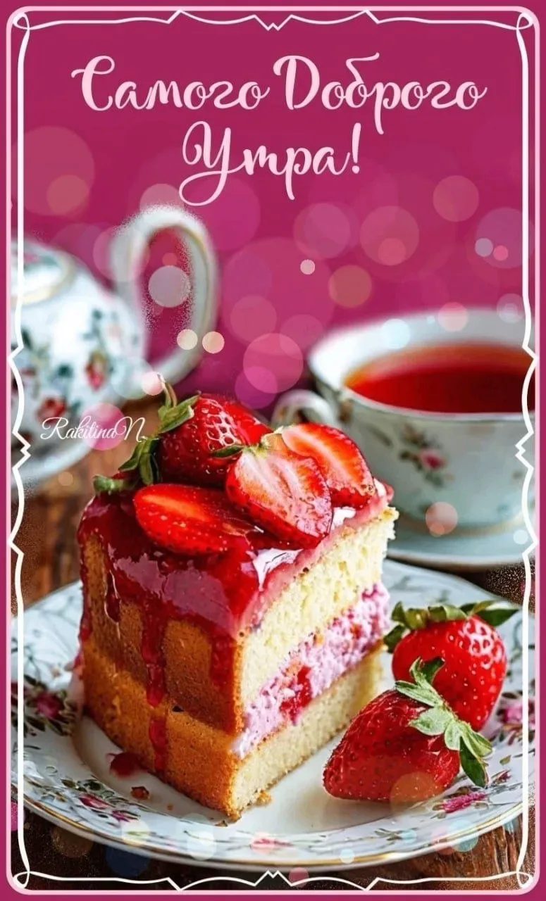 🥰Ставьте реакции и делитесь открыткой с близкими ❤️