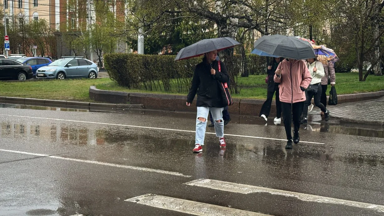 🌧 9 мая в ХМАО будет холодно, сыро и ветрено  ☔️ В Сургуте ожидается пасмурная погода и дождь. Утром