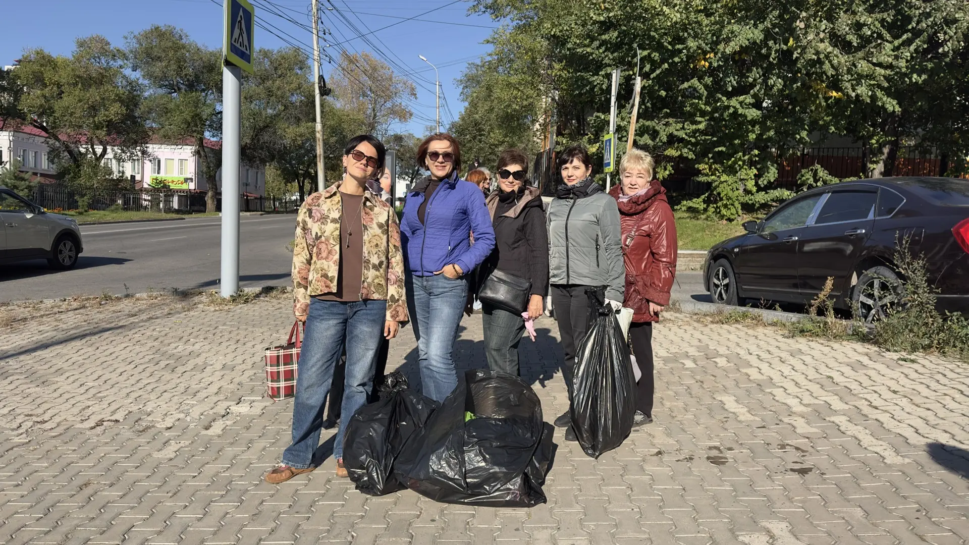 Вместе создаём чистоту в нашем городе🍂