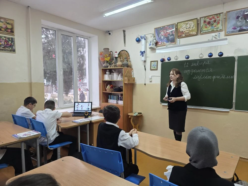 Знаем точно: мультфильмы не появляются по волшебству!   Сегодня на традиционном занятии «Разговор о 