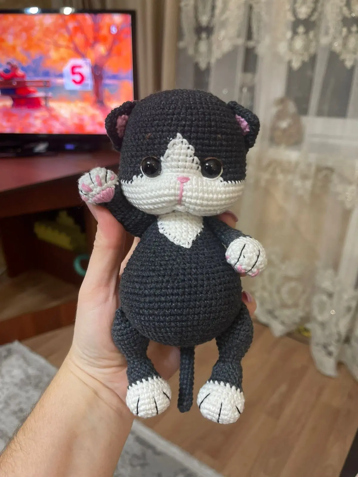Милый прекрасный котик от Ирины