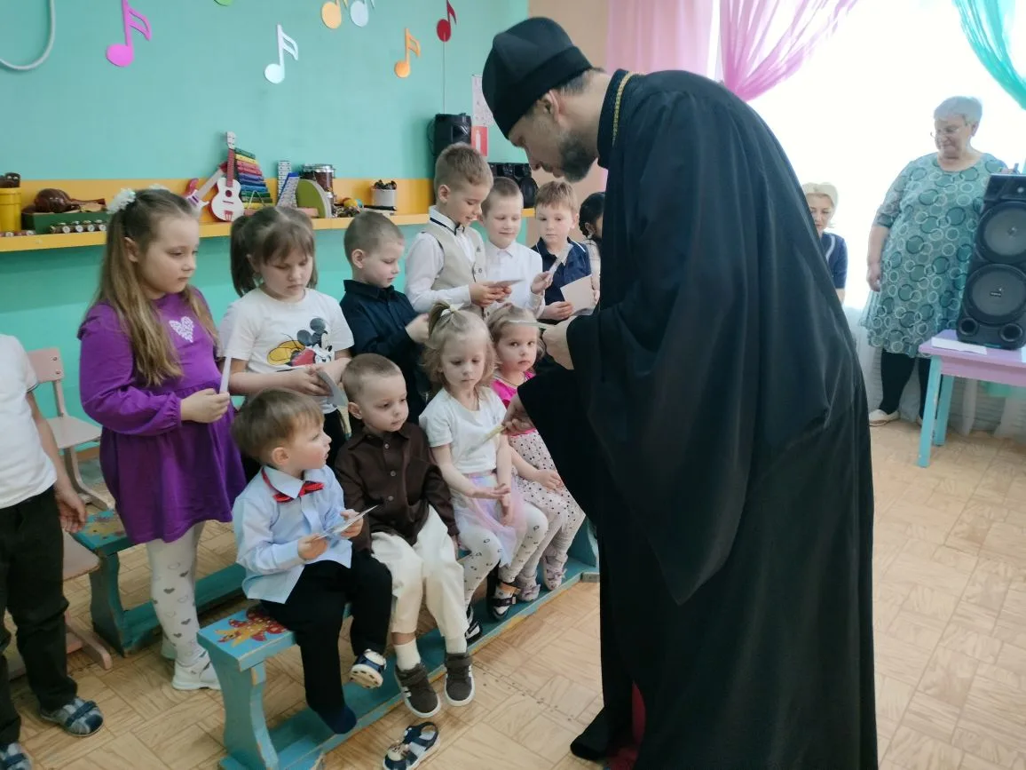 🎉В детском саду отметили Пасху — один из самых светлых и радостных праздников. К детям...