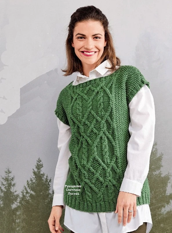 Безрукавка  🧶 Вязание на каждый день