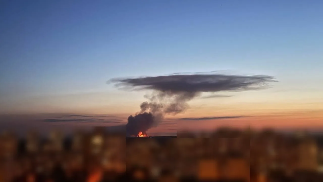 Сильные взрывы прогремели близ Киева