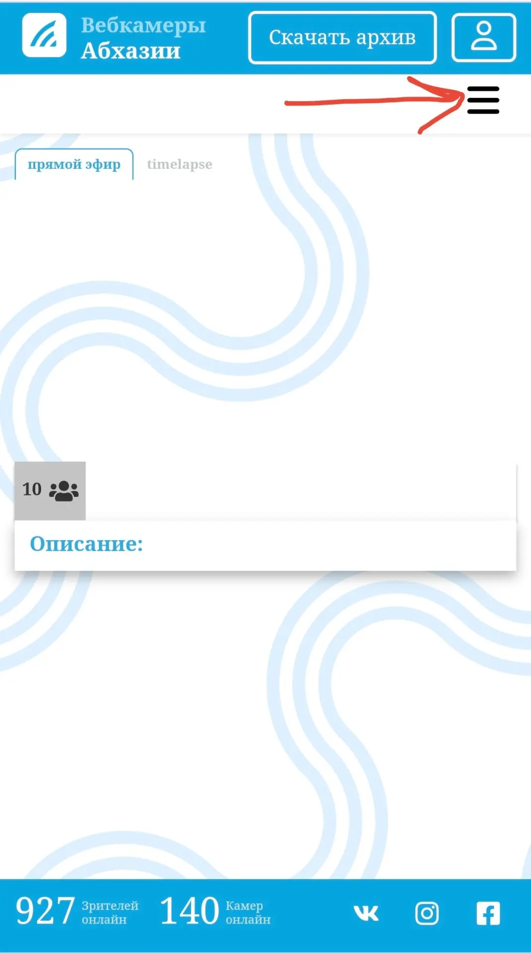 И сразу, друзья, на примере - как пользоваться онлайн-камерами в Абхазии.

1. Наберите в гугл "Апсны
