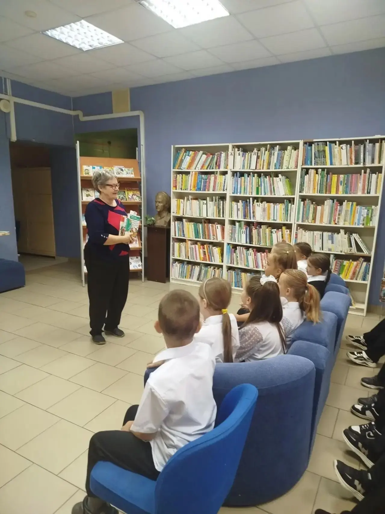 Первое знакомство с миром книг!