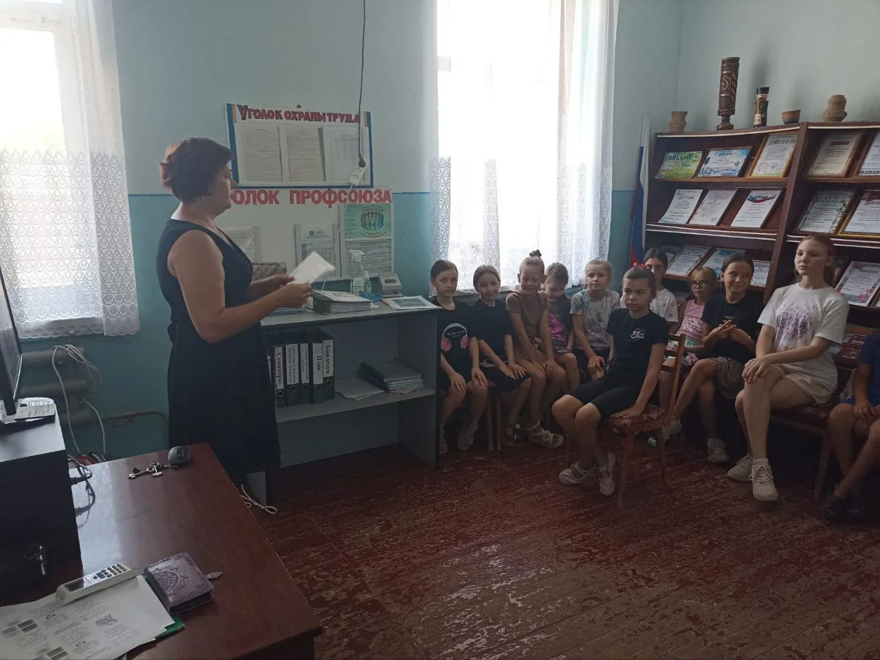 В нашем Доме культуры прошёл информационный час