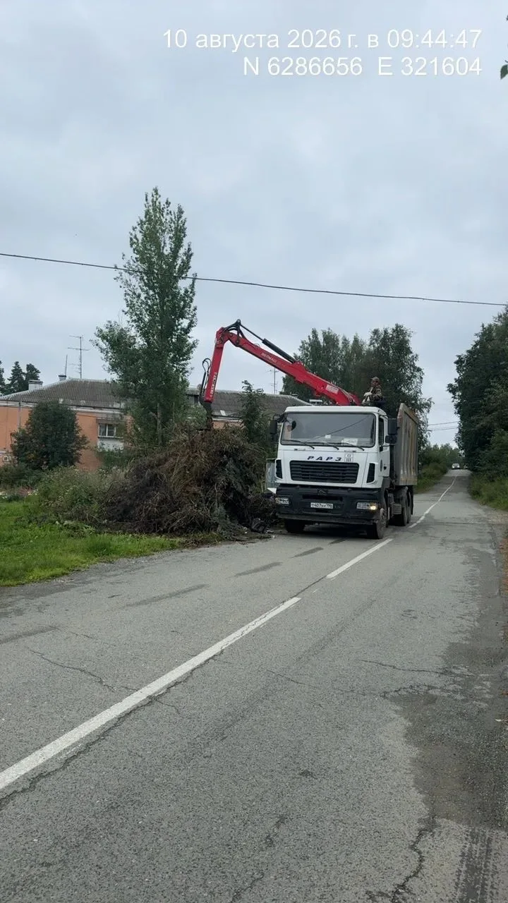 🔷 В городе продолжается вывоз веток и несанкционированных свалок.