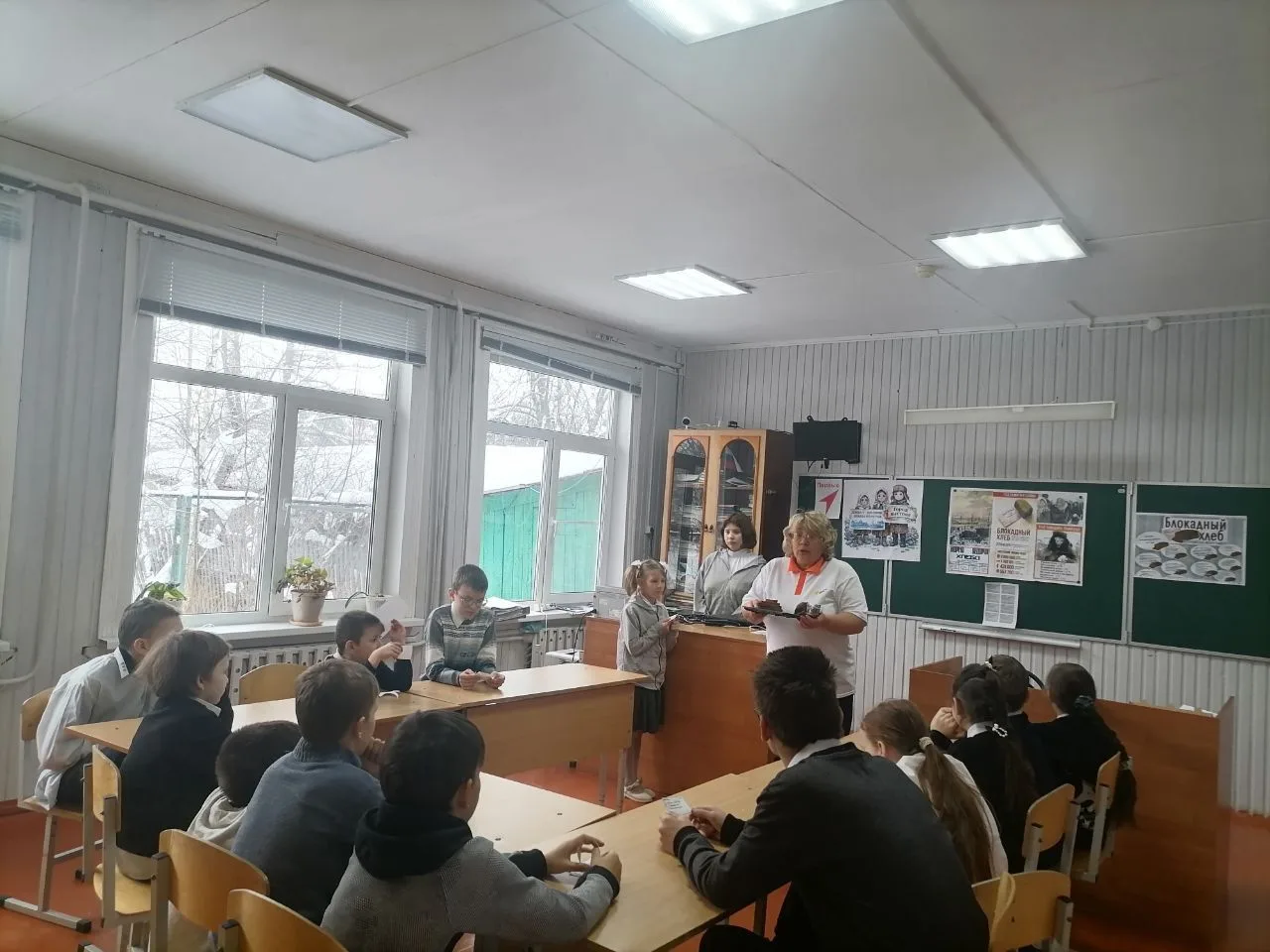 🍞  Учащиеся и педагоги МОУ Первомайская ООШ Нейского МО Костромской области присоедини...
