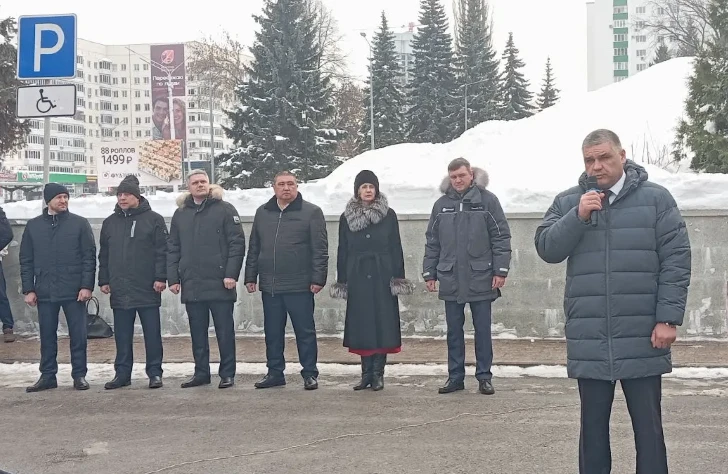 ГУП РБ «Уфаводоканал» получило 27 единиц новой специальной техники. Церемония вручения ключей состоя