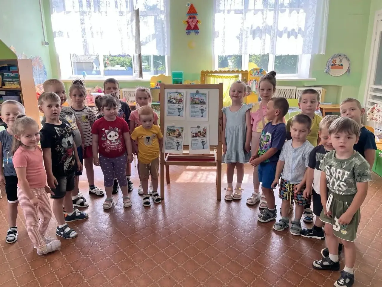 🚦 День ГИБДД в нашем детском саду: учились быть внимательными и ответственными! 🚦Сегодня у нас был