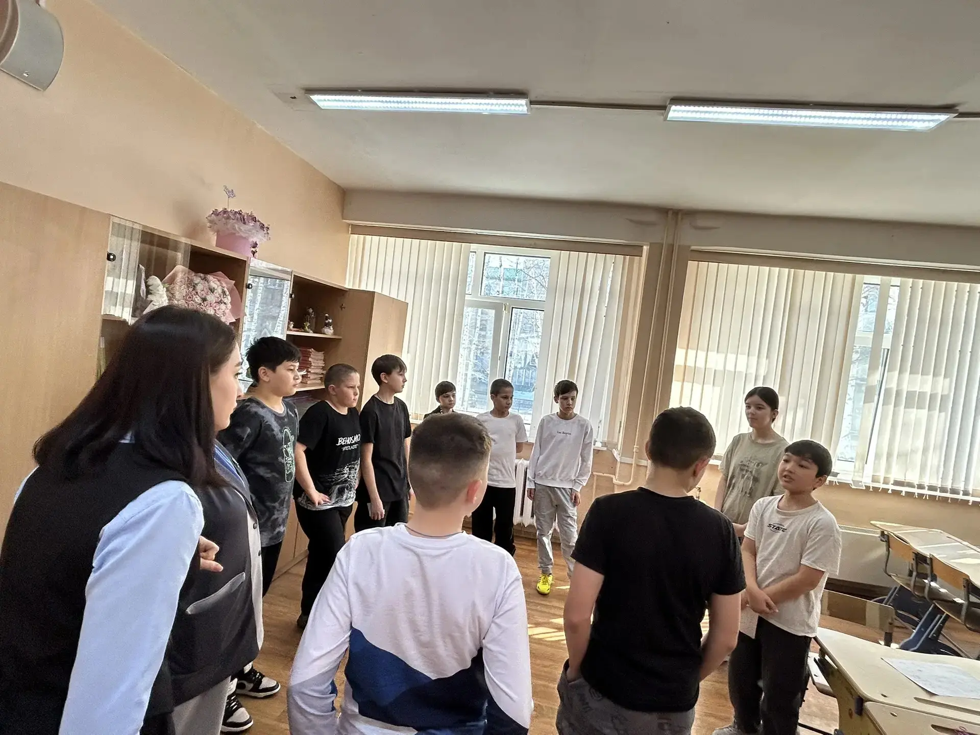 📌 Как прошёл «День Первых» в пришкольном лагере?  Сегодня наши ребята погрузились в атмосферу Движен