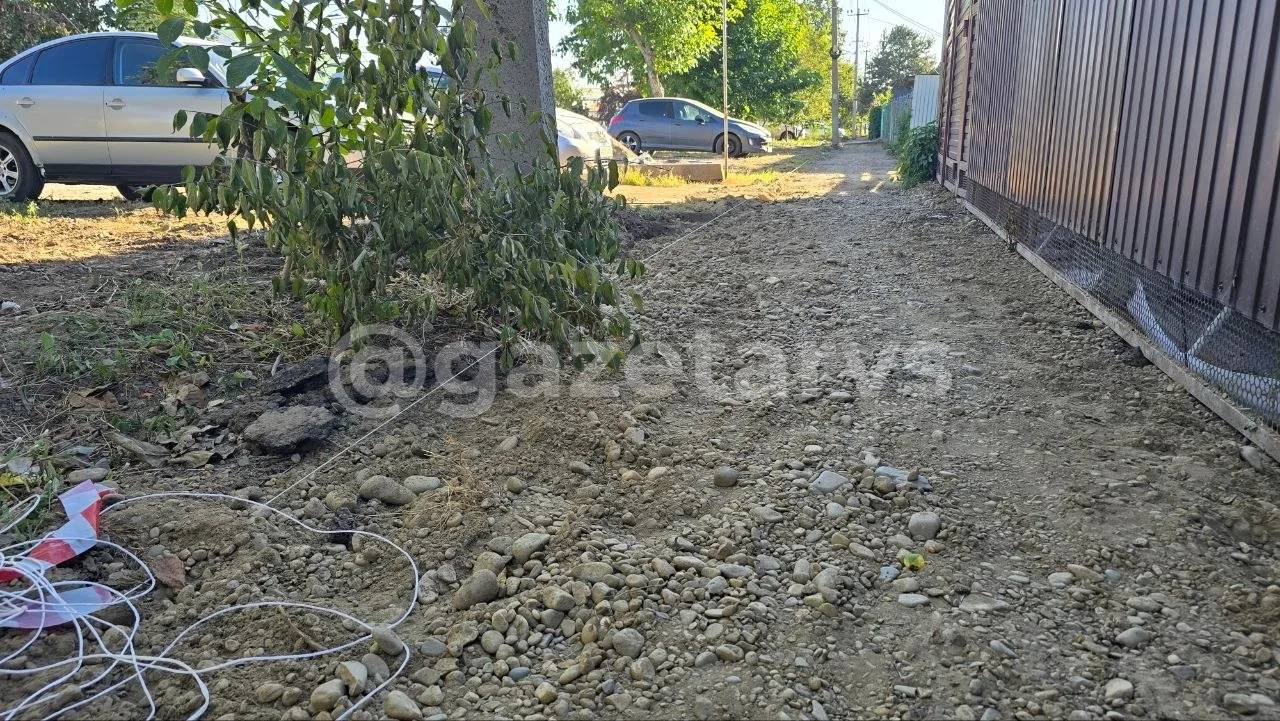 Напоминаем 🚧 В Динской строят новый тротуар на улице Новой