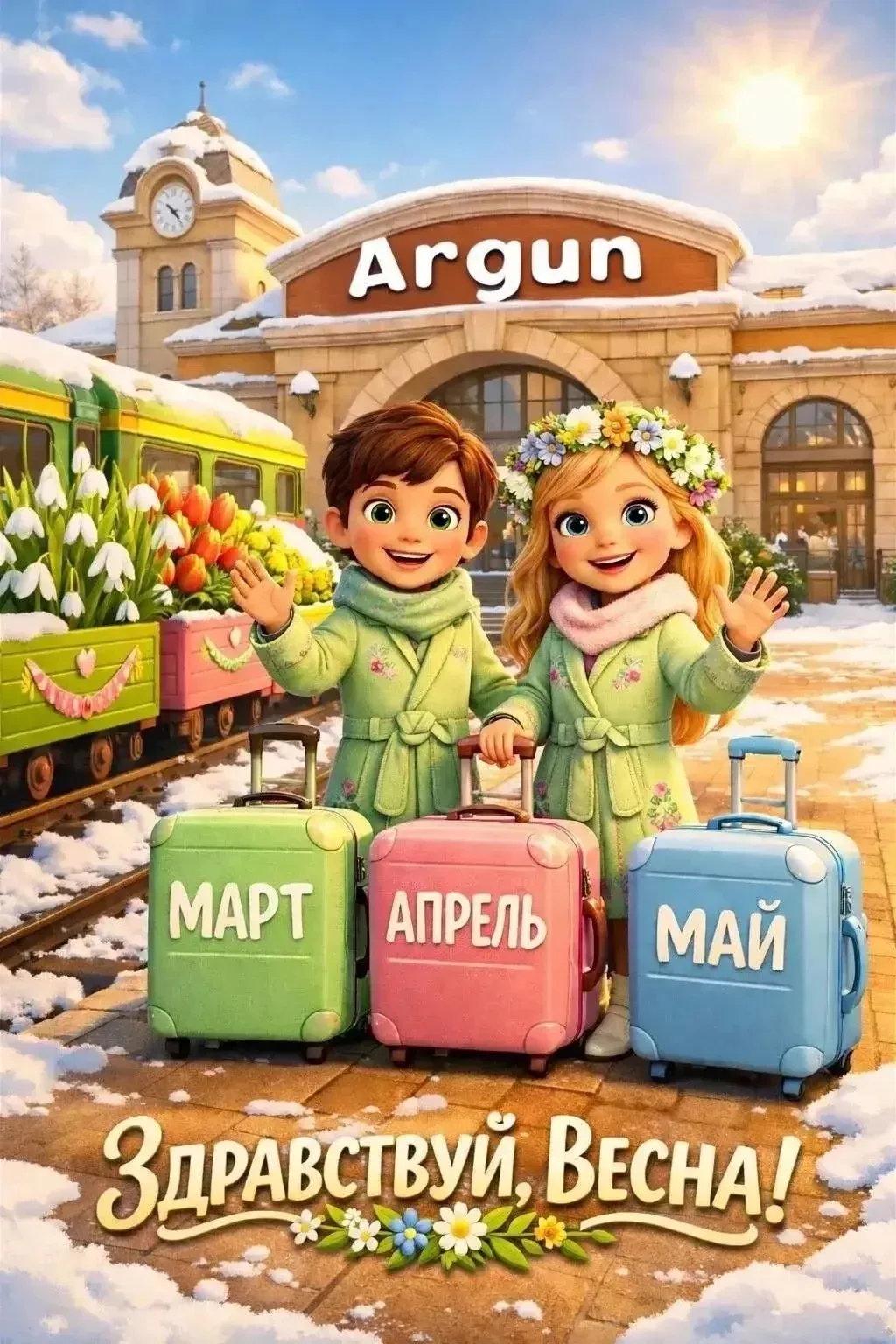 💐 Сегодня особенный день 🌷  Первый день весны наступил, дорогие друзья! 🌞  Пусть солнце согревает на