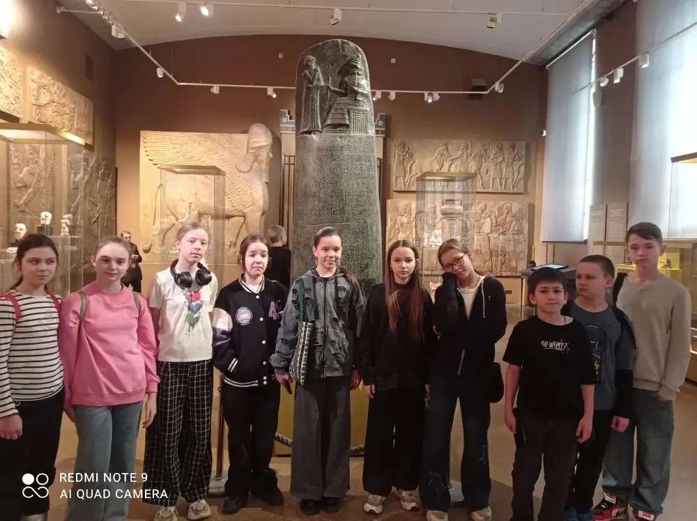 🏛 Путешествие сквозь тысячелетия: 5Ж в Пушкинском музее  Ученики 5Ж класса совершили удивительное пу